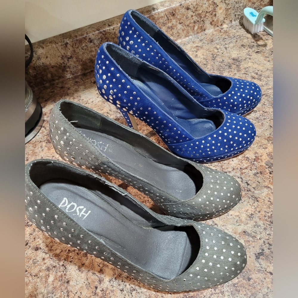 2 for 1 platform heels
